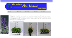 Desktop Screenshot of gartenbau-gerhards.de